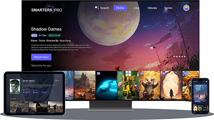 Smarters Player on multiple devices